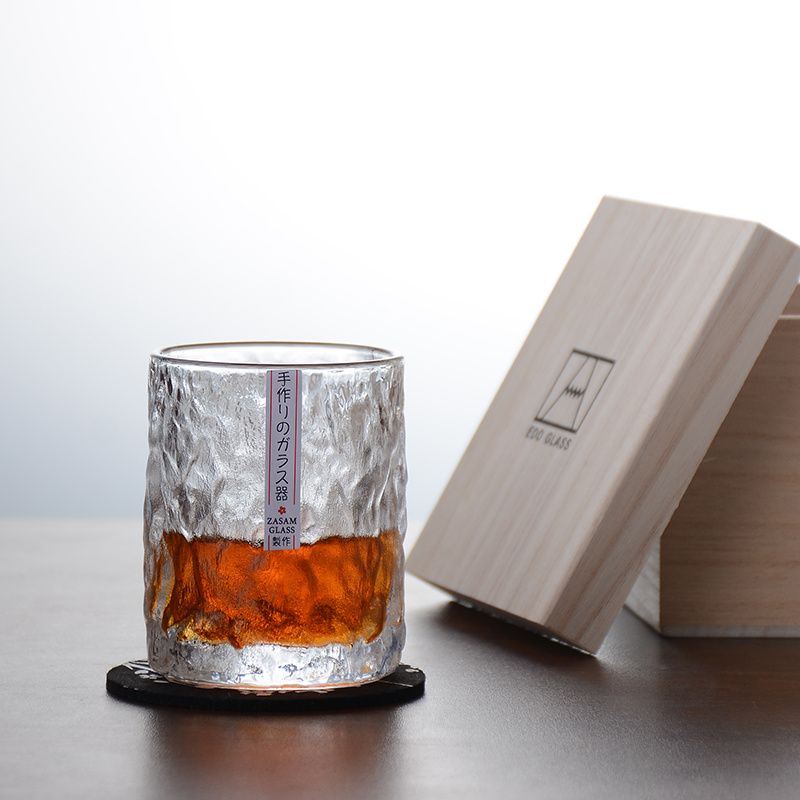 Old Fashioned Glass - Kalın Ağır Tabanlı EDO Kristal Buzul