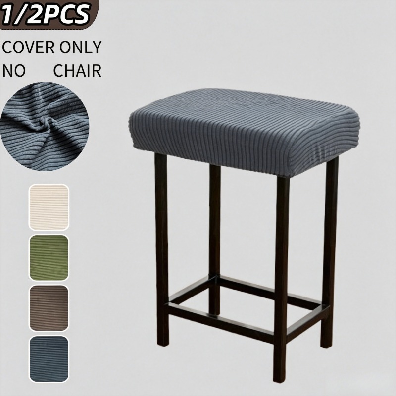Home Bar Seating - 1/2 adet Bar Taburesi Kapağı Elastik
