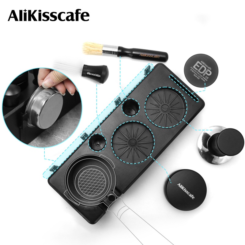 Home Barista - AliKisscafe Kahve Sıkıştırma İstasyonu Portafilter Tutucu