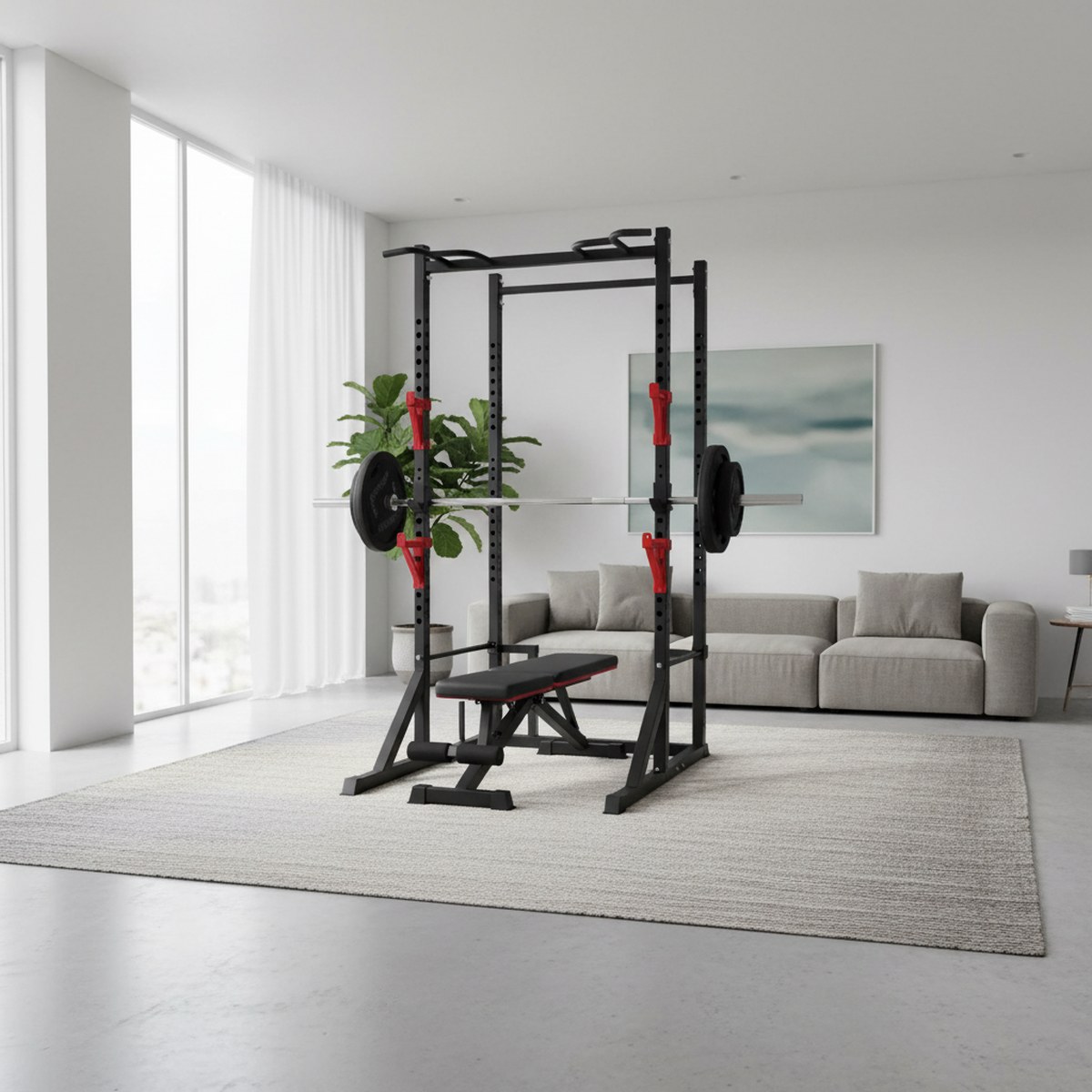 Ayarlanabilir Güç Rafı ve Çekm - Home Bar And Gym incelemesi ve fiyatı