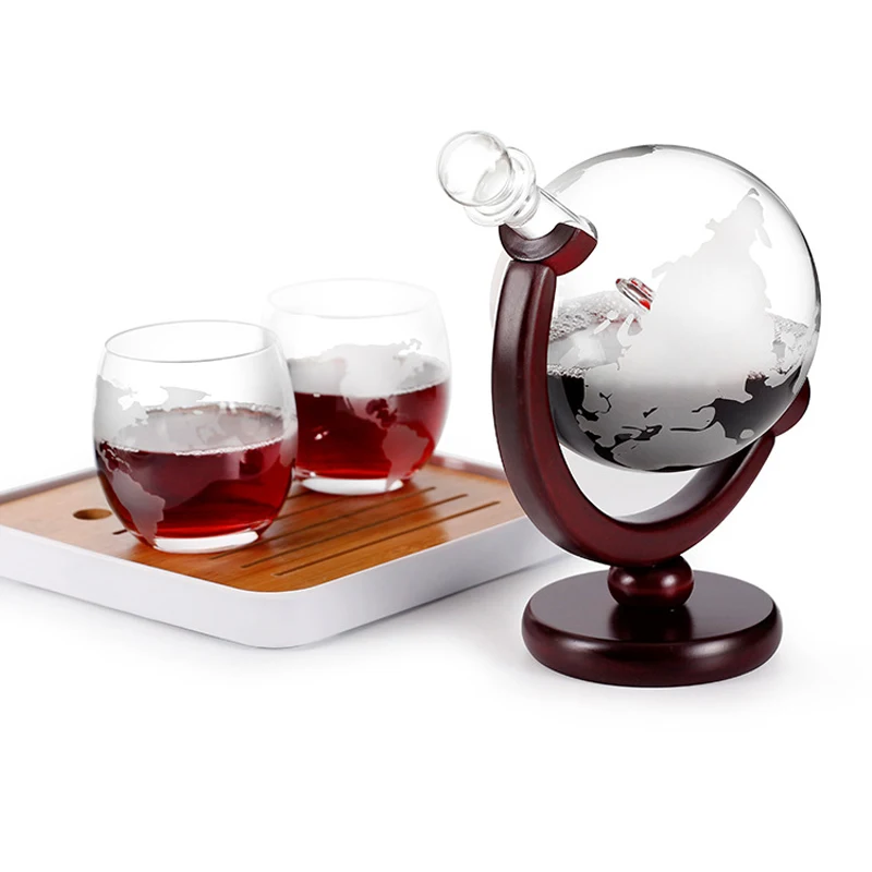Viski sürahi küre şarap bardağ - Decanter Globe Set incelemesi ve fiyatı
