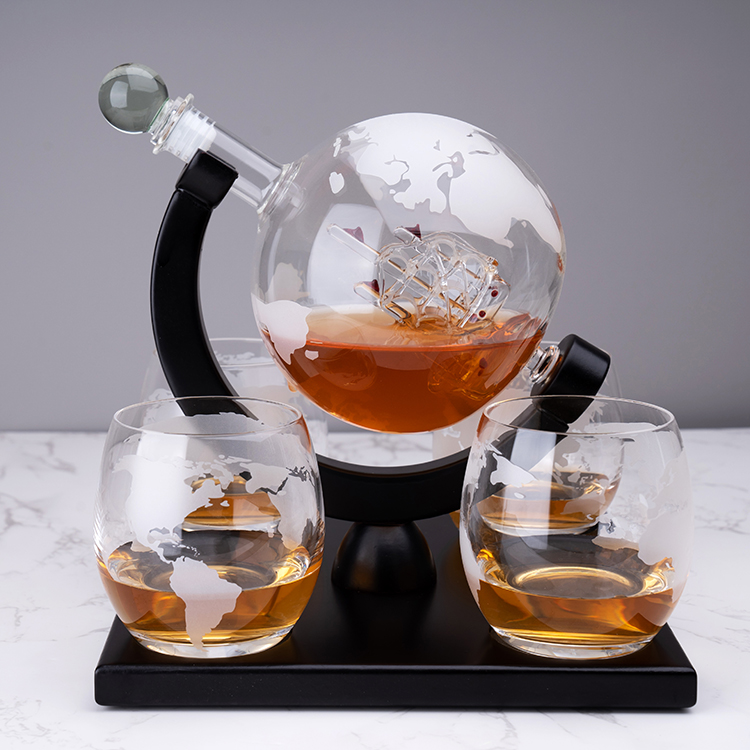 Fabrika Satış Özel 850 ML Yüks - Decanter Globe Set incelemesi ve fiyatı
