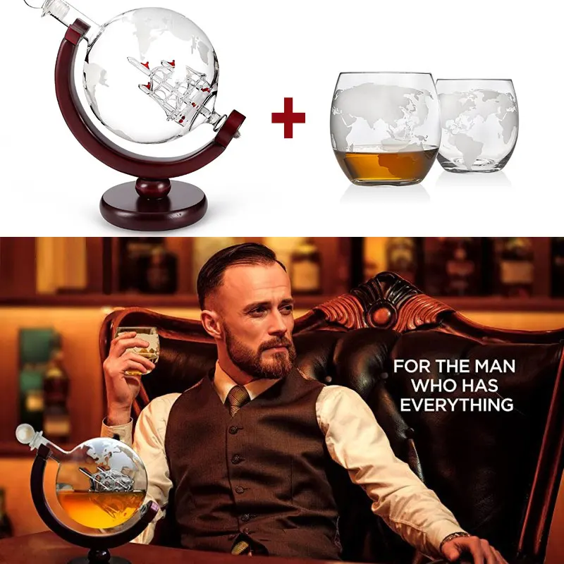 Viski bardağı seti kristal kür - Decanter Globe Set incelemesi ve fiyatı
