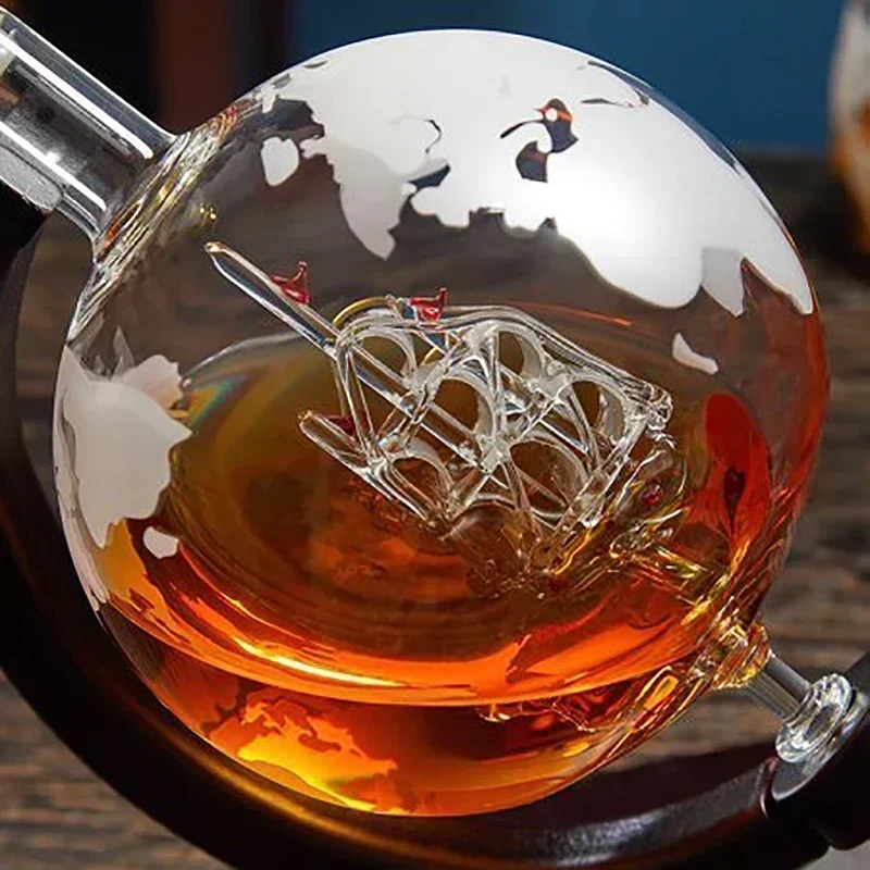 Kurşunsuz karaf ile yaratıcı k - Decanter Globe Set incelemesi ve fiyatı