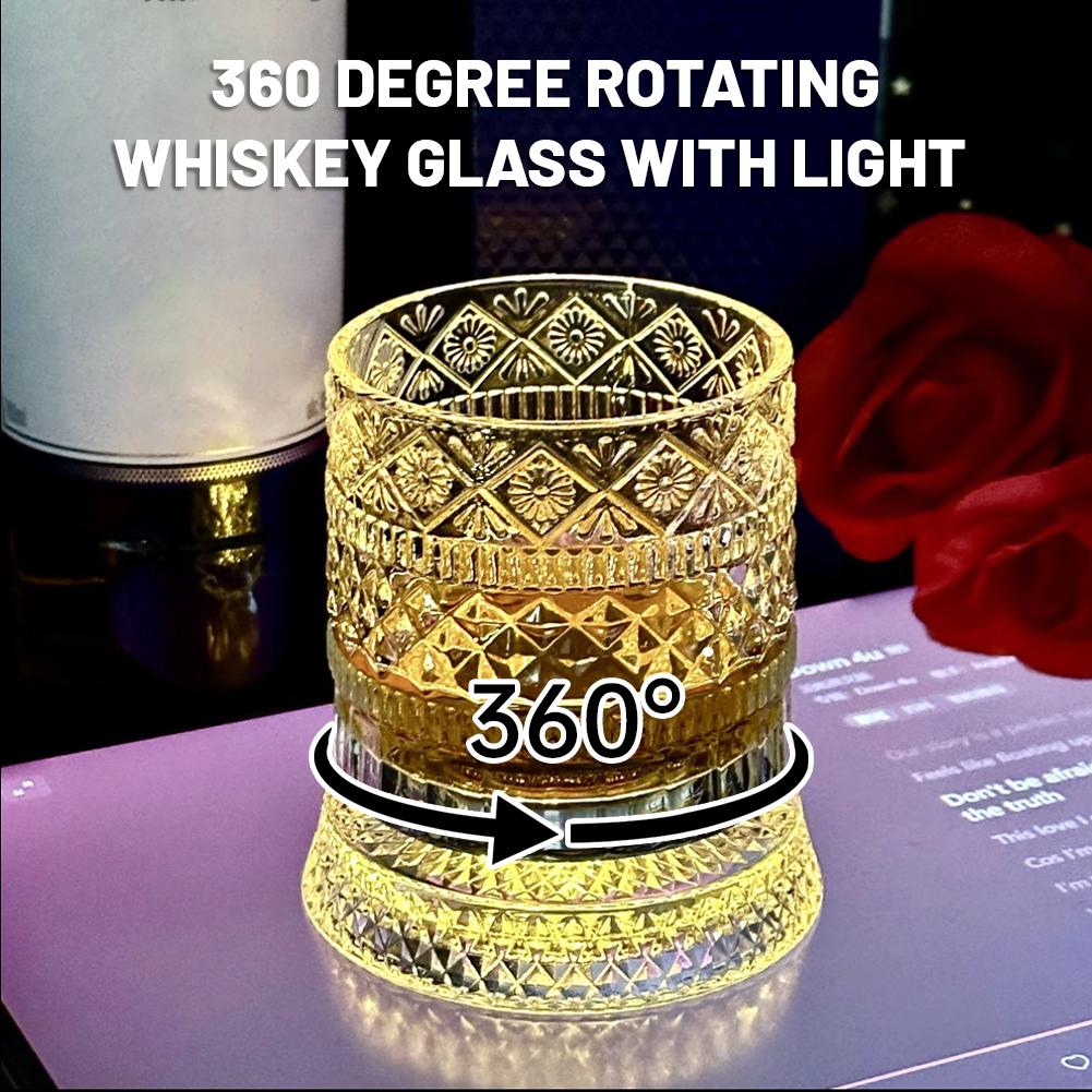 360 °   LED Işıklı Dönen Viski - Old Fashioned Glass incelemesi ve fiyatı