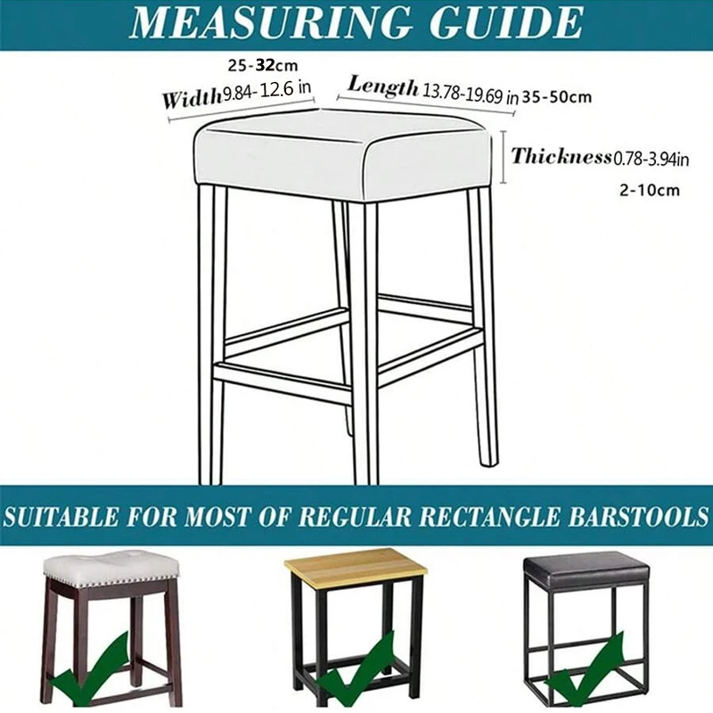 1/2 adet Bar Taburesi Kapağı E - Home Bar Seating incelemesi ve fiyatı