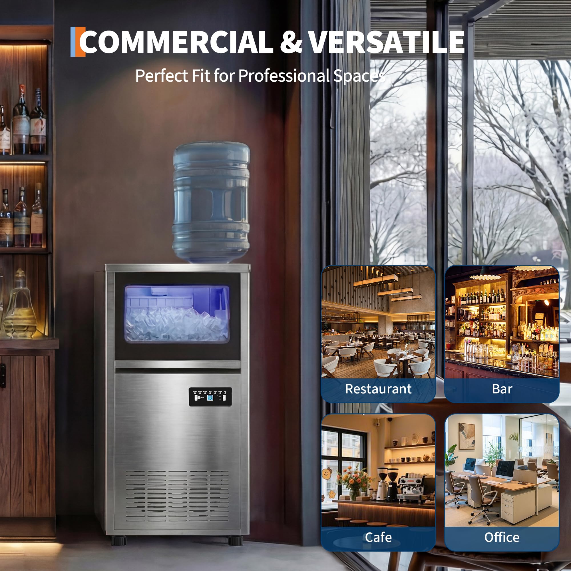 Ticari Buz Yapma Makinesi 120l - Home Bar And Counter incelemesi ve fiyatı