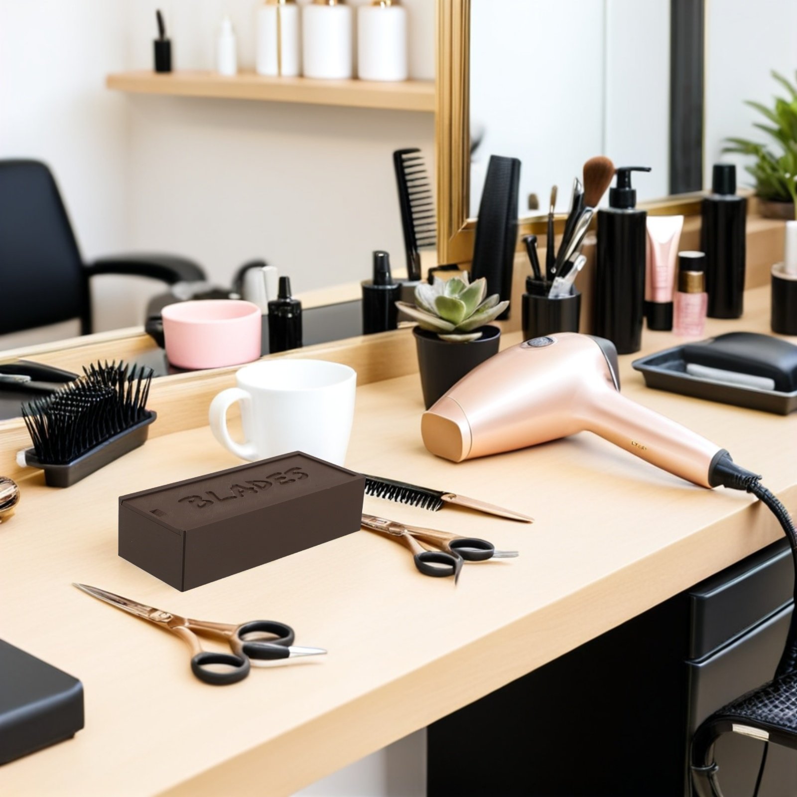 Çift Bölmeli Kahverengi Bıçak  - Home Barber incelemesi ve fiyatı