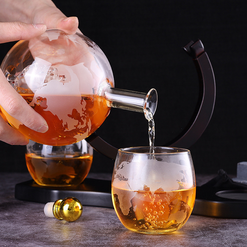 1 L Yaratıcı Küre Sürahi Seti, - Decanter Globe Set incelemesi ve fiyatı